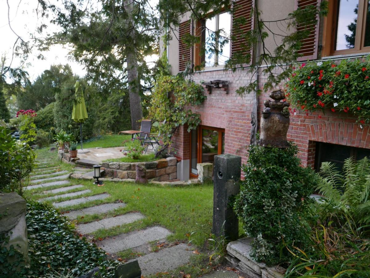 Ferienwohnung Dresden-Pillnitz - Elbhang-Villa - "Am Zuckerhut" Extérieur photo